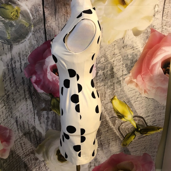 Super Hot Banana Republic Sloan Polka Dot Dress - Picture 6 of 9